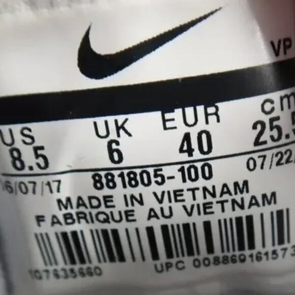 Nike Shoes Womens 8.5 Athletic Sneaker Flex Experience RN 6 Run Cross Train Grey - Picture 11 of 15